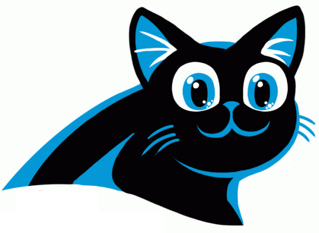 Carolina Panthers Anime Logo fabric transfer